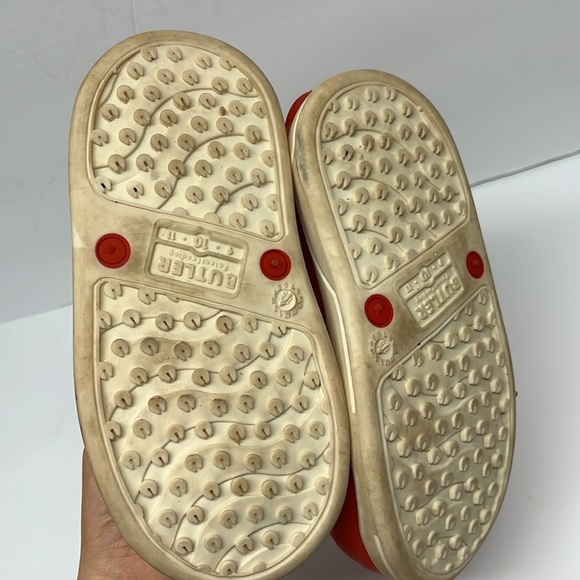 Butler Emporer Kids Adjustable Slip on red Overboots for Rain and Snow s 9/10/11 - Picture 4 of 6